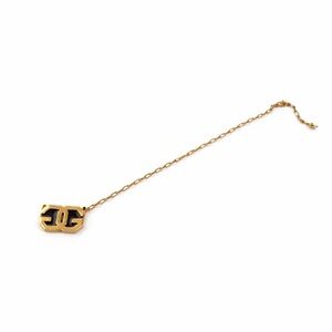 Givenchy Vintage Gold Small Luxury Designer Chain Bracelet w Logo